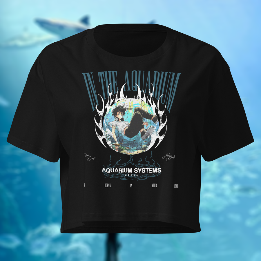 Aquarium Systems Crop Tee