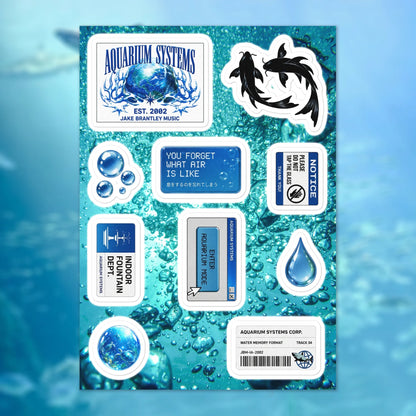 Aquarium Systems Sticker Sheet